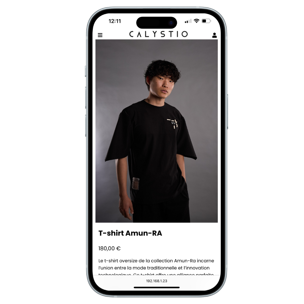Maquette d'un site web responsive pour smartphones - votrewebsite